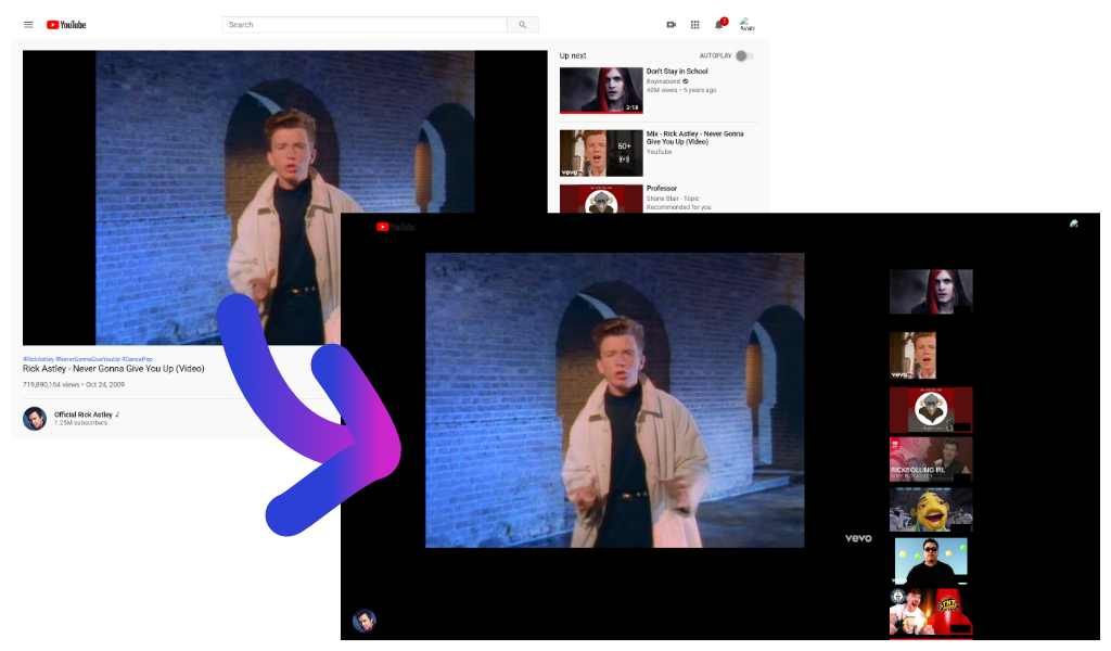 Super Dark Theme comparison
